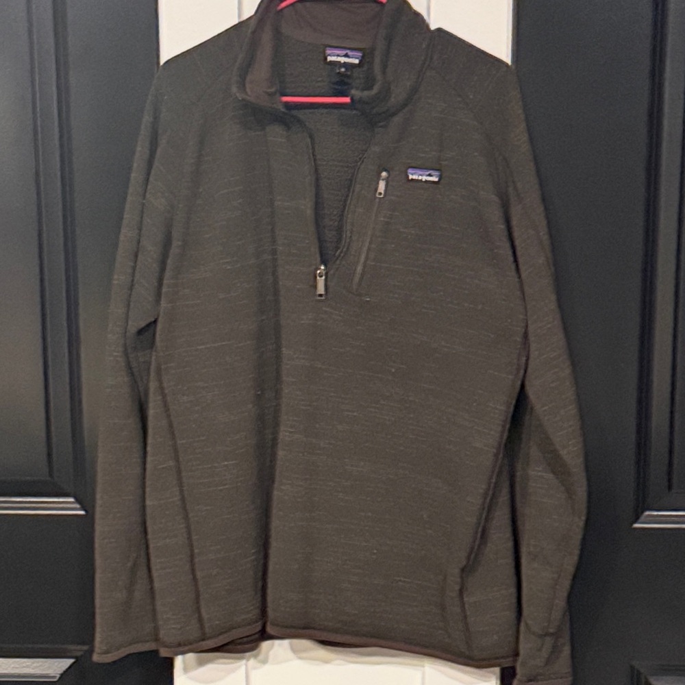 Patagonia Dark Gray Fleece Pullover